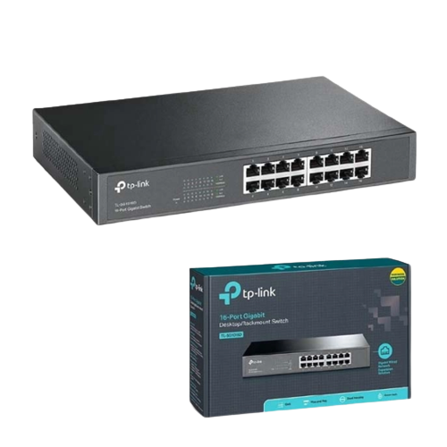 Tp-Link Ethernet Switch, 16 Port Gigabit Unmanaged Metal Desktop Plug and Play Compact - Image 2